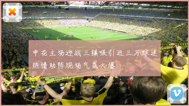 申花主场迎战三镇吸引近三万球迷热情助阵现场气氛火爆