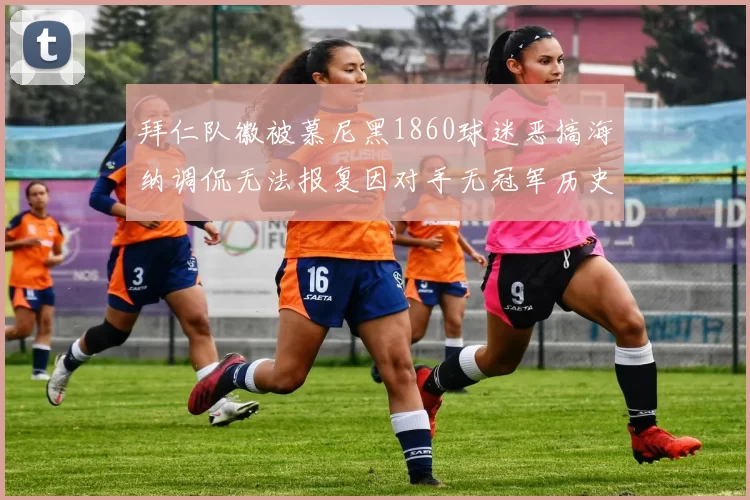 拜仁队徽被慕尼黑1860球迷恶搞海纳调侃无法报复因对手无冠军历史